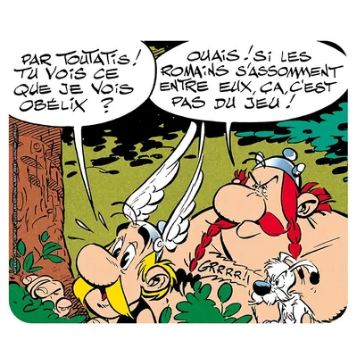 Alfombrilla de ratón flexible Astérix That's not fair