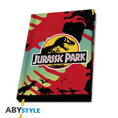 Cuaderno A5 Jurassic Park Reino de los dinosaurios