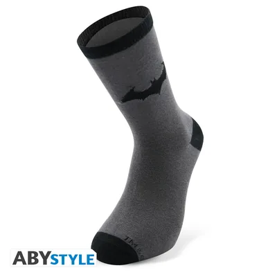 Calcetines DC Comics Batman negro y gris