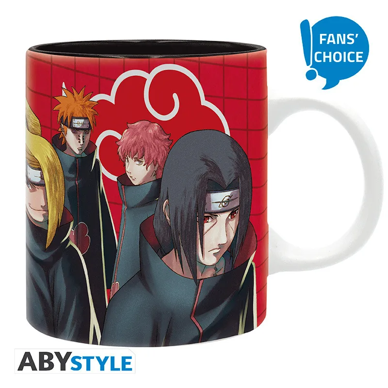 Taza Naruto Shippuden Artwork Akatsuki 320 ml