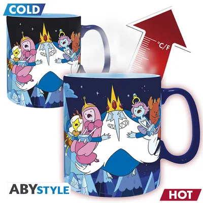 Taza termosensible Hora de aventuras 460 ml