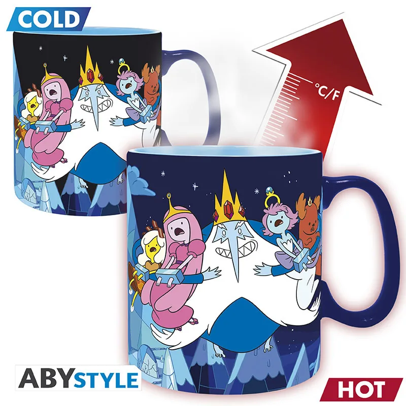 Taza termosensible Hora de aventuras 460 ml