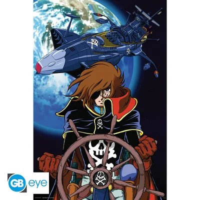 Póster Capitán Harlock 91,5x61 cm