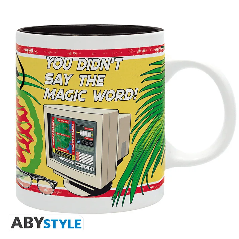 Taza Jurassic Park La palabra mágica 320 ml