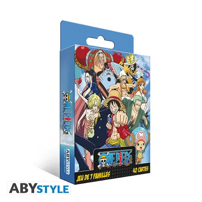 Juego de cartas Familias felices One Piece