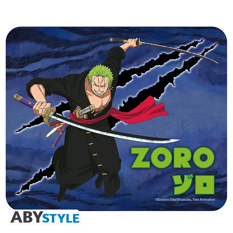 Alfombrilla de ratón flexible One Piece Roronoa Zoro