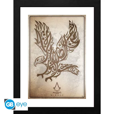 Lámina enmarcada Assassin's Creed Eagle Mirage 30x40 cm