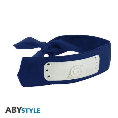 Cinta de ninja Naruto Konoha azul talla adulto