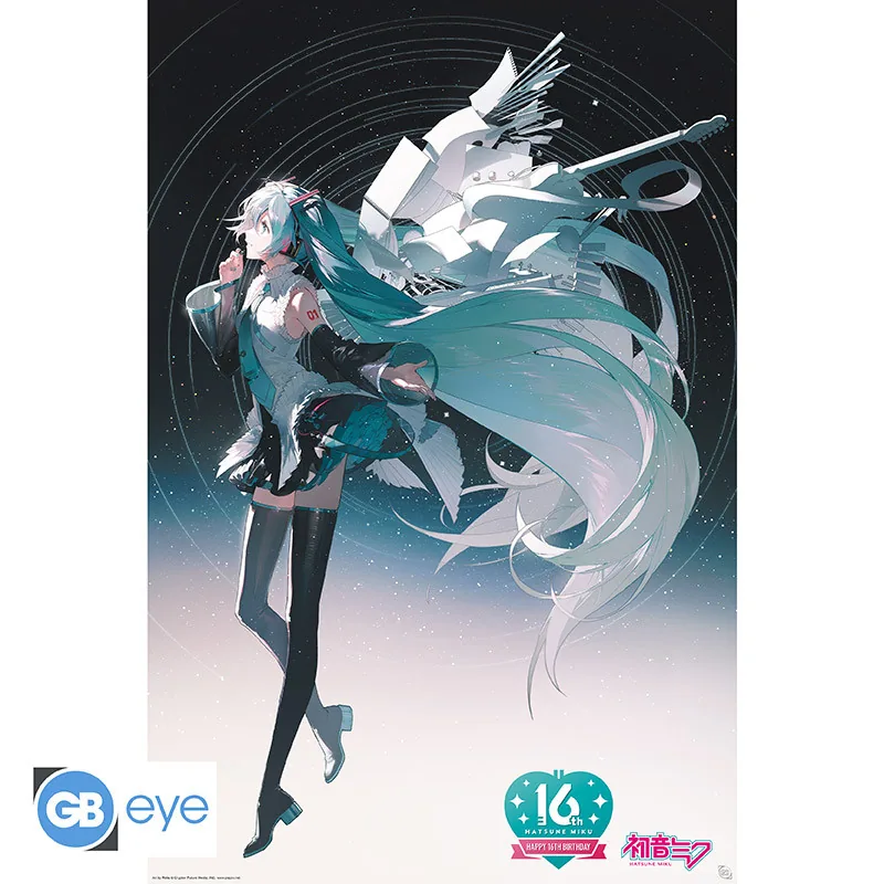 Póster Hatsune Miku Happy 16th Birthday Miku 91,5x61 cm