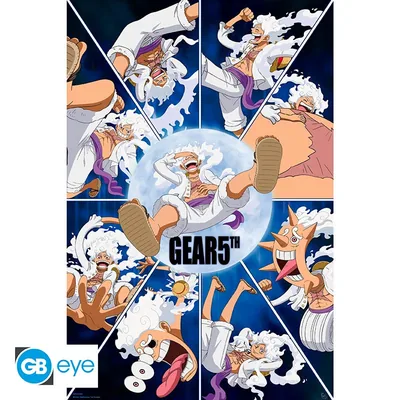 Póster One Piece Gear 5th Looney 91,5x61 cm