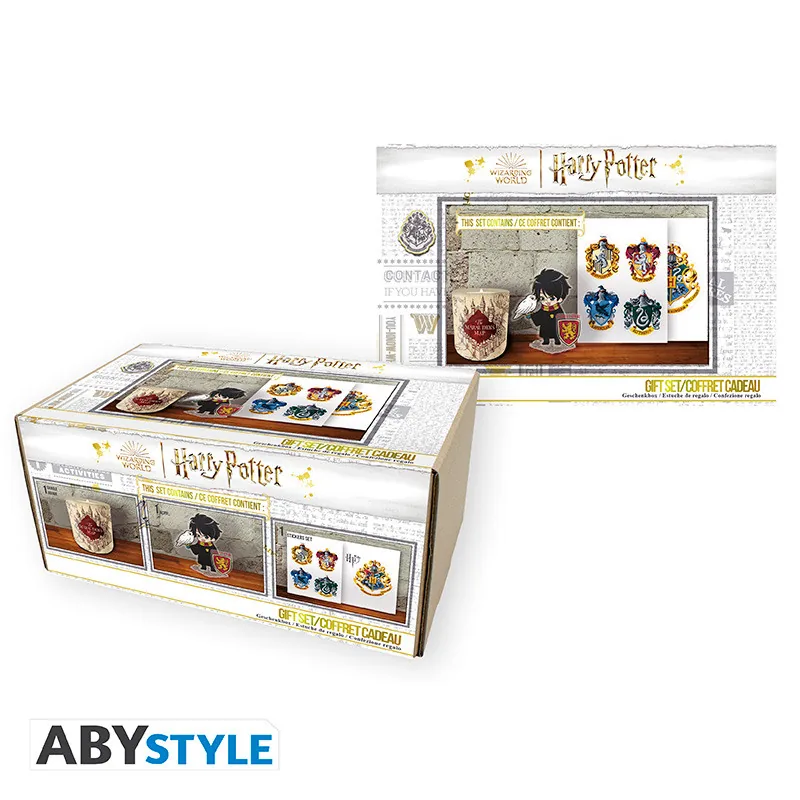 Pack Vela + Acryl® + pegatinas Harry Potter