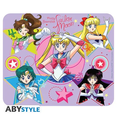 Alfombrilla de ratón flexible Sailor Moon Sailor warriors