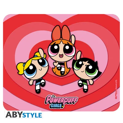 Alfombrilla de ratón flexible Las Supernenas Blossom, Bubbles y Buttercup