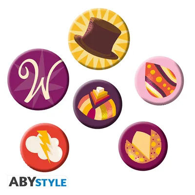 Pack de chapas Wonka Caramelos