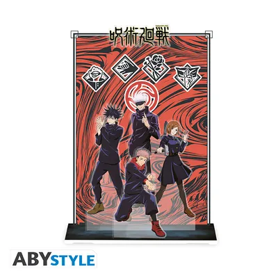 Diorama Acryl® Jujutsu Kaisen Pose de grupo