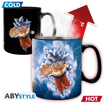 Taza termocrómica Dragon Ball Super Goku vs Jiren 460 ml