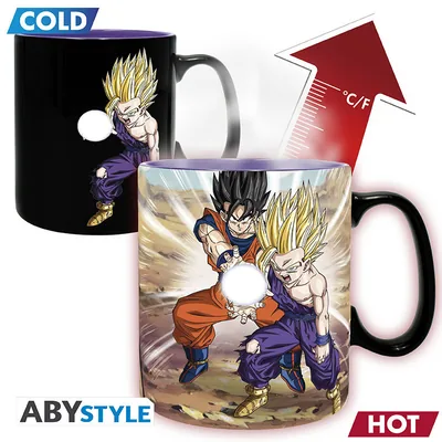 Taza termocrómica Dragon Ball Z Gohan y Cell 460 ml