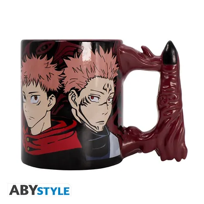 Taza con asa 3D Jujutsu Kaisen Dedo de Sukuna 460 ml
