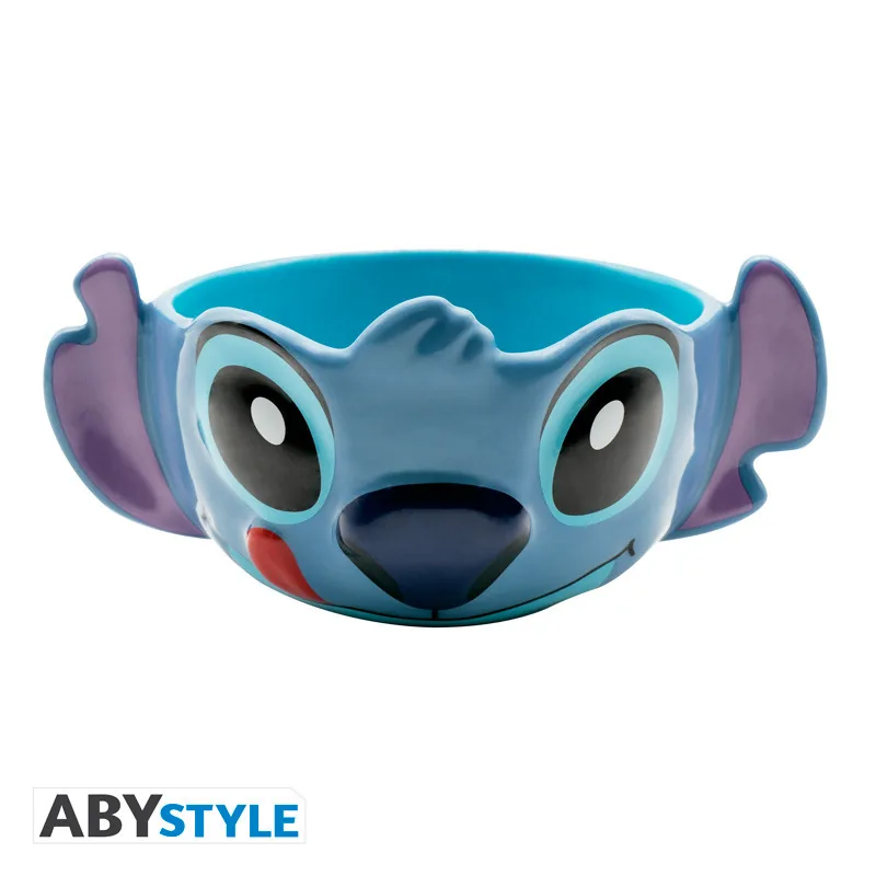 Bol 3D Disney Cabeza de Stitch 700 ml