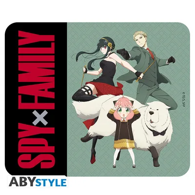 Alfombrilla de ratón flexible Spy x Family Familia Forger