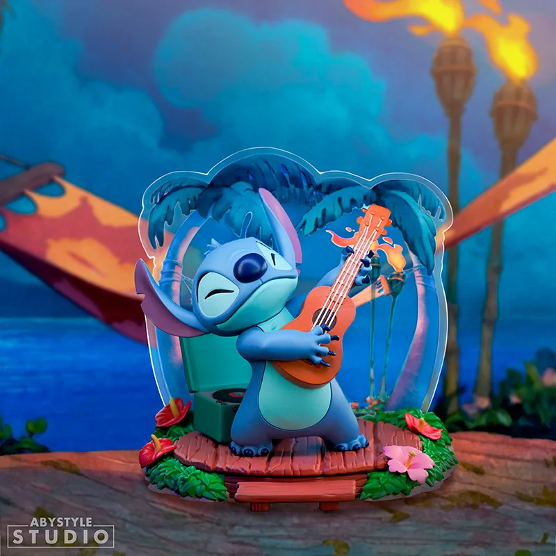 Figura Stitch Guitarra Disney