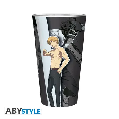 Vaso grande Chainsaw Man Trío 400 ml