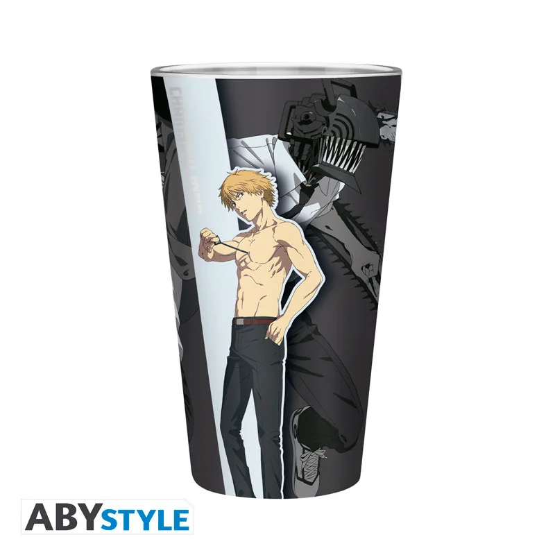 Vaso grande Chainsaw Man Trío 400 ml