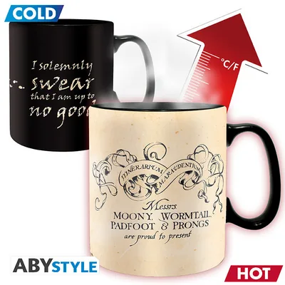 Taza termocrómica Harry Potter Merodeadores 460 ml