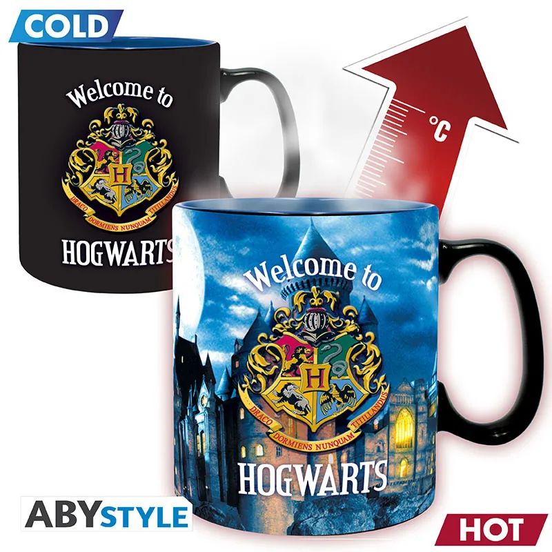 Taza termocrómica Harry Potter Carta 460 ml