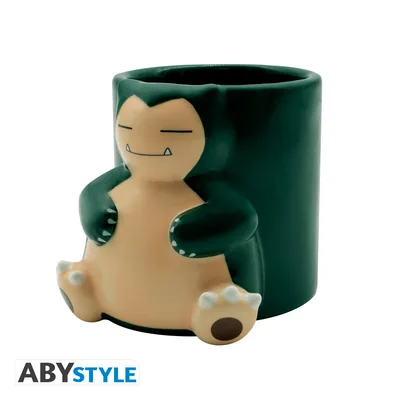 Taza 3D Pokémon Snorlax
