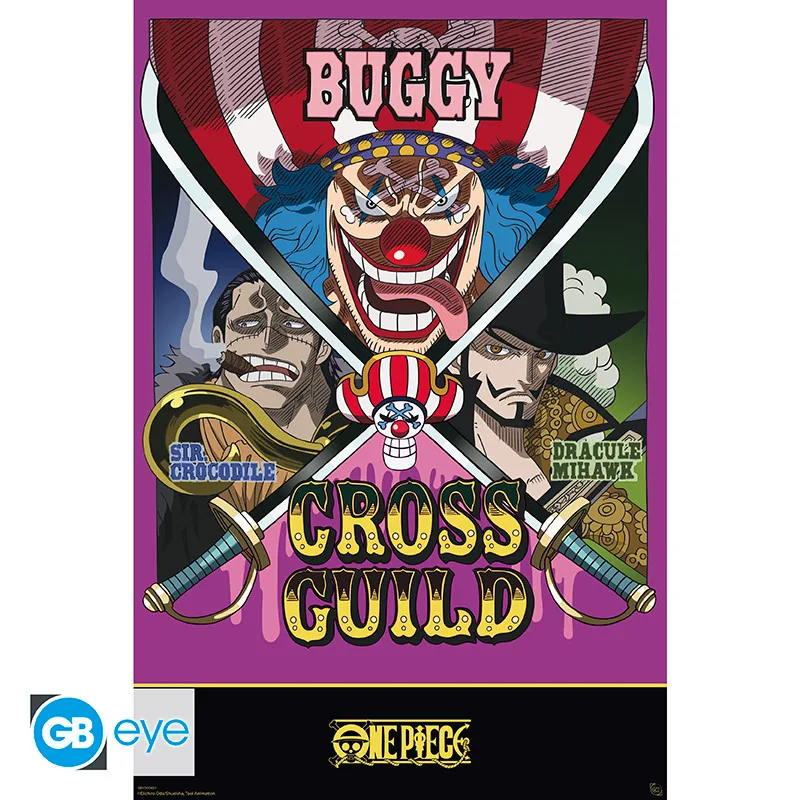 Póster One Piece Cross Guild 91,5x61 cm