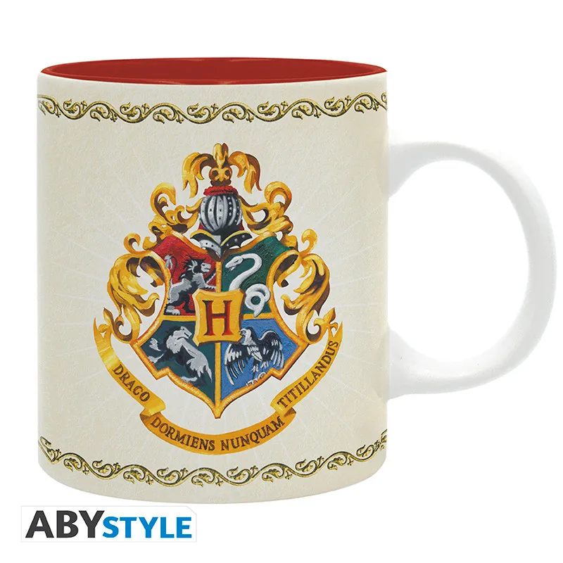 Taza Harry Potter Las 4 casas 320 ml