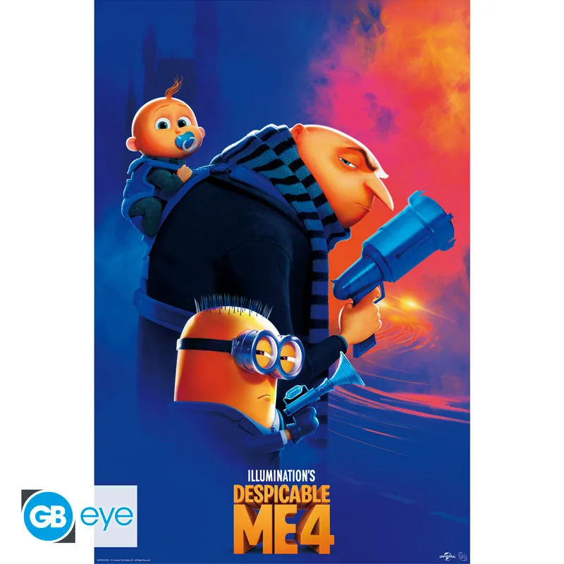 Póster Minions Mi villano favorito 4 91,5x61 cm