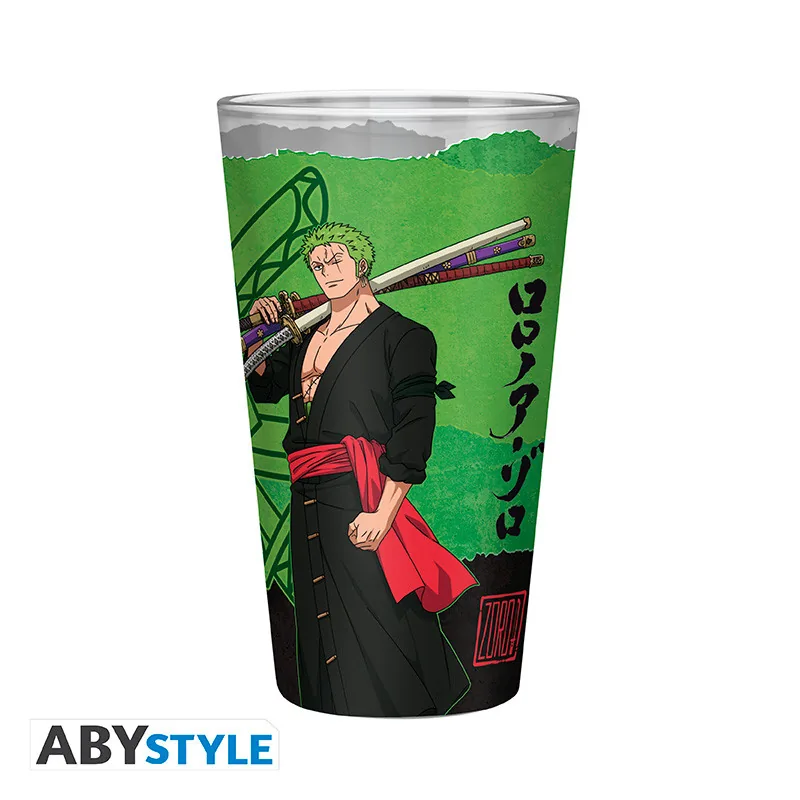 Vaso grande One Piece Zoro 400 ml