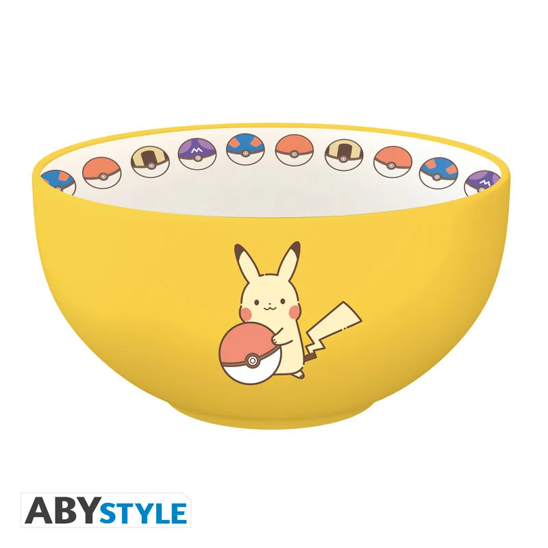 Bol Pokémon Pikachu tipo Eléctrico 600 ml