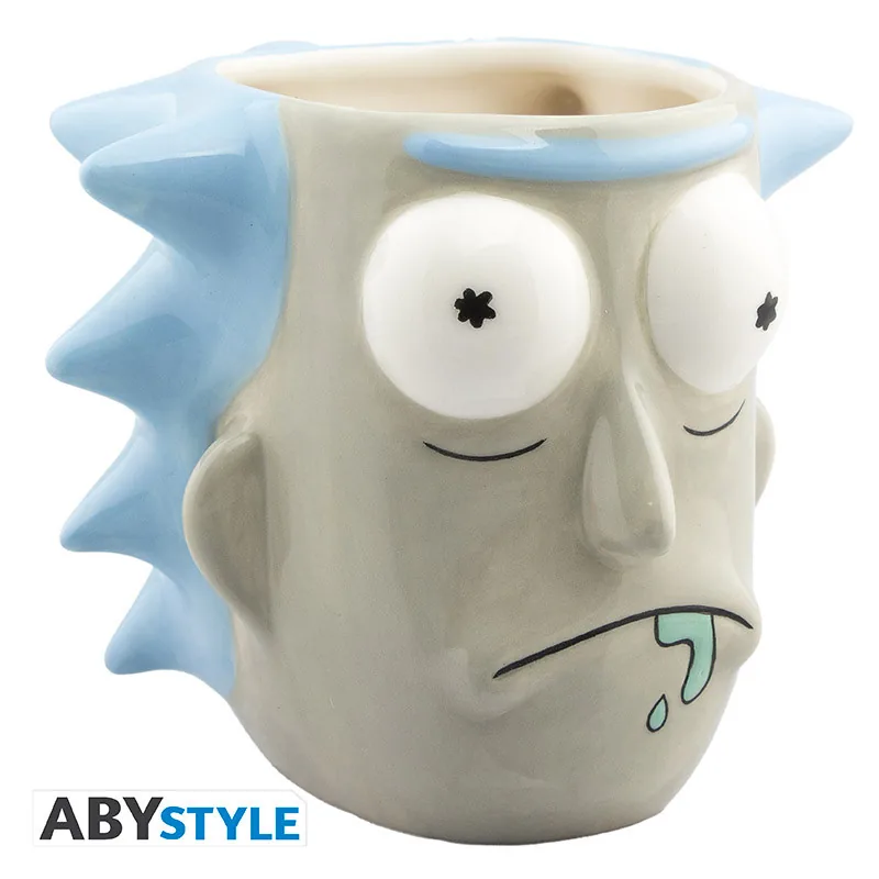 Taza 3D Rick y Morty Rick Sanchez