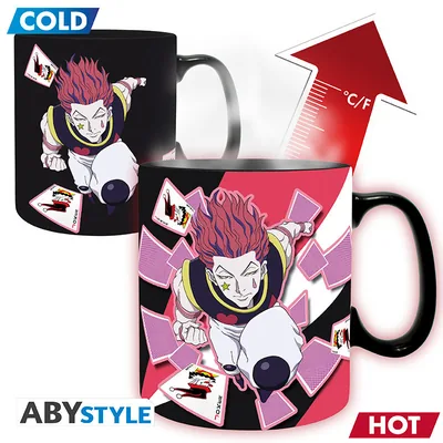 Taza termosensible Hunter x Hunter Gon y Hisoka 460 ml