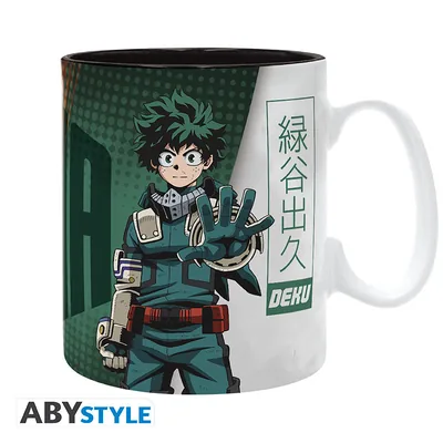 Taza My Hero Academia Deku y Dynamight 460 ml