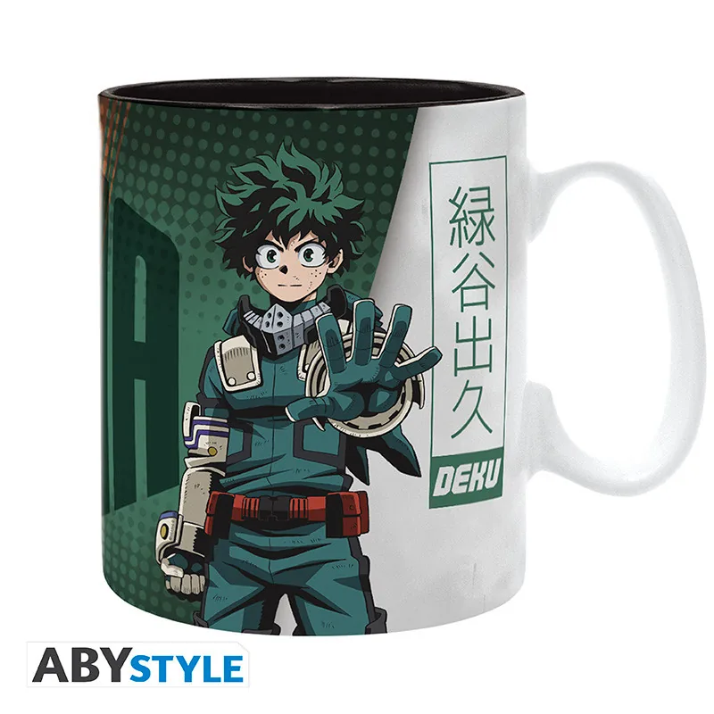 Taza My Hero Academia Deku y Dynamight 460 ml