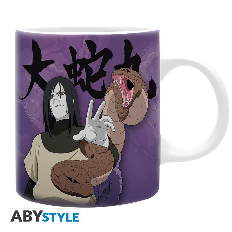 Taza Naruto Shippuden Orochimaru y Sasuke 320 ml