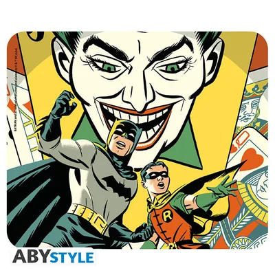 Alfombrilla de ratón flexible DC Comics Batman y Robin