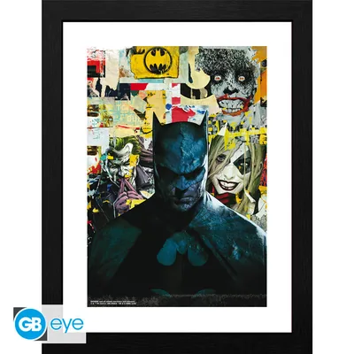 Lámina enmarcada DC Comics Batman 30x40 cm