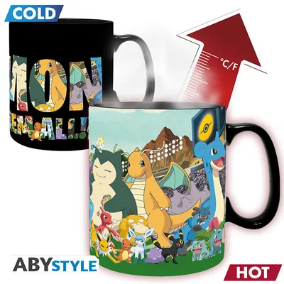 Taza termosensible Pokémon Gotta catch em all 460 ml