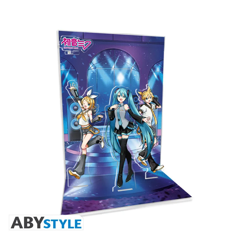 Diorama Acryl® Hatsune Miku y amigos