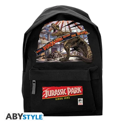 Mochila Jurassic Park Escena del museo