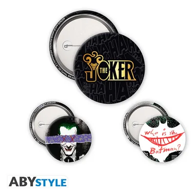Pack de chapas DC Comics El Joker