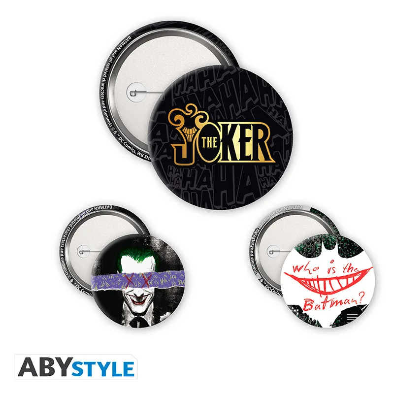 Pack de chapas DC Comics El Joker