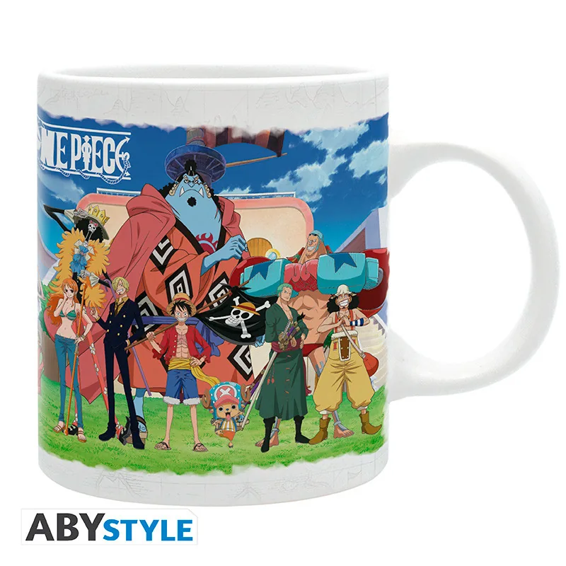Taza One Piece Tripulación en el Thousand Sunny mate 320 ml
