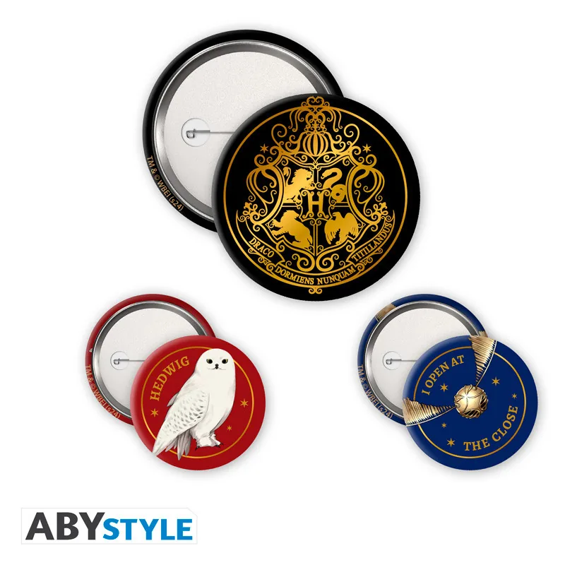 Pack de chapas Harry Potter Hogwarts