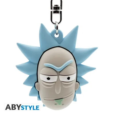Llavero 3D Rick y Morty Rick Sanchez
